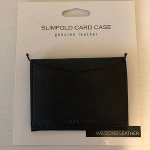 Wilson Leather Slimfold Card Case Wallet